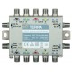 Multiswitch SRM-522 (950...2150 MHz/290...2340 MHz) Terra z AGC - klasa A z pasywnym torem TV system Digital SCR/Unicable